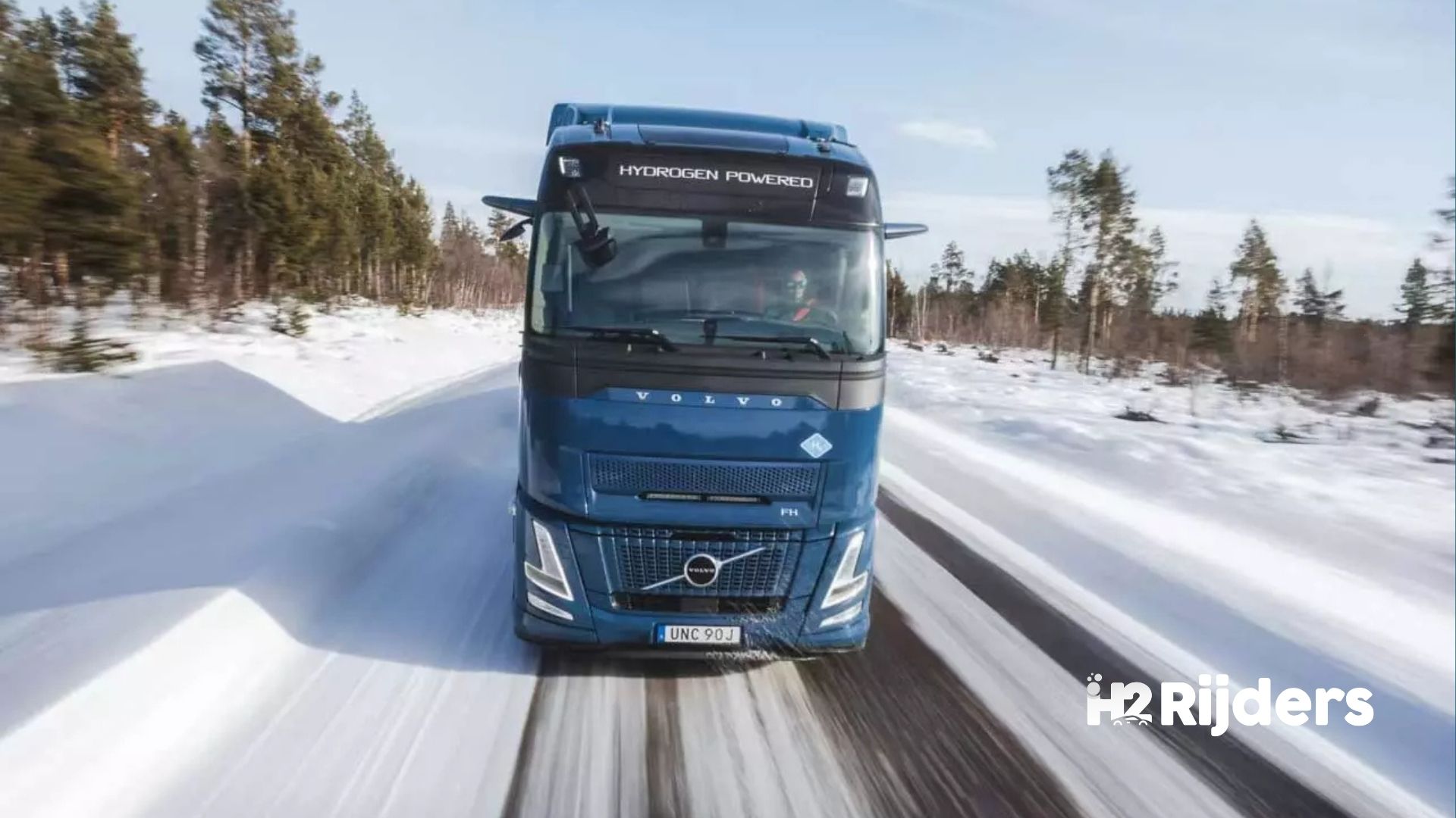 Volvo test waterstofverbrandingsmotor op de weg — net zo goed als diesel